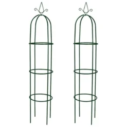 Arche De Jardin En Forme De Tour 2 Pcs