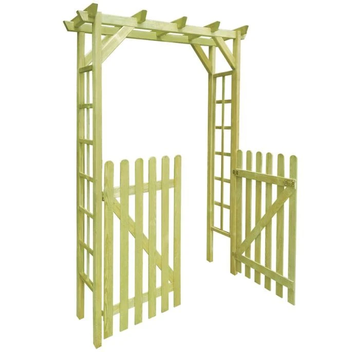 Arche Pour Rosiers 150 X 50 X 200 Cm Bois Imprégné – Image 3