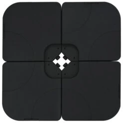 Base De Parasol Amovible Remplissage 60L Sable/eau