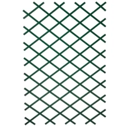Nature Palissade De Jardin 100 X 200 Cm PVC Vert