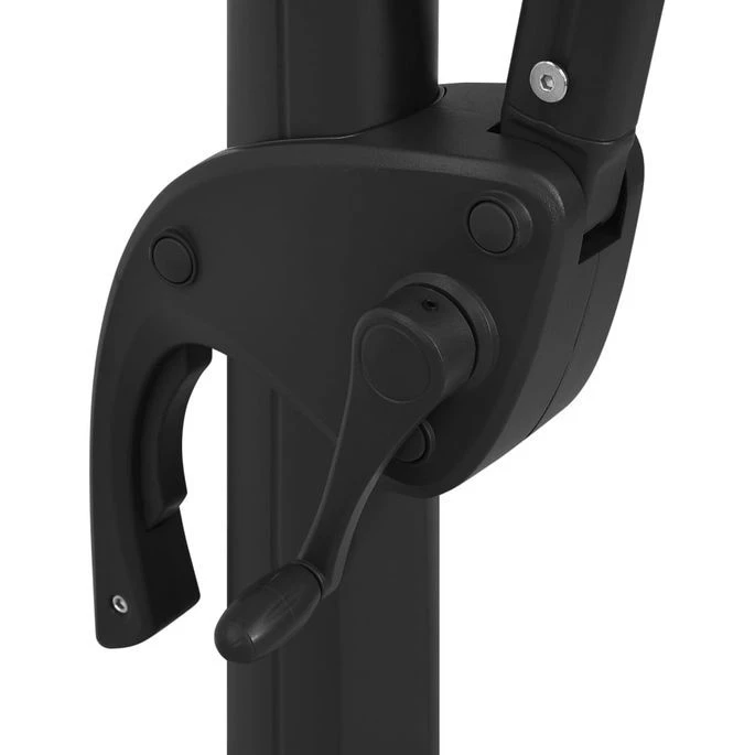 Parasol à 4 Niveaux Avec Mât En Aluminium Anthracite 250x250 Cm – Image 8