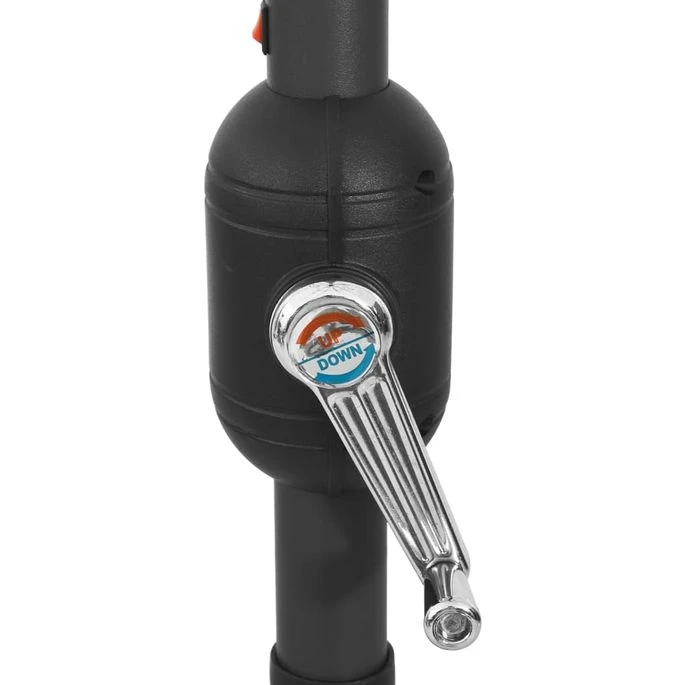 Parasol D'extérieur Avec LED Et Mât En Métal 400 Cm Noir – Image 6