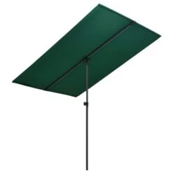 Parasol D'extérieur Avec Mât En Aluminium 180x130 Cm Vert