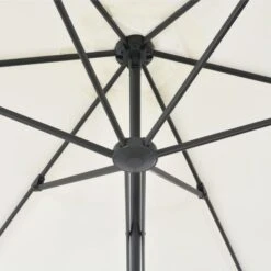 Parasol D'extérieur Avec Poteau En Acier 300 Cm Sable