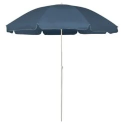 Parasol De Plage Bleu 240 Cm 2