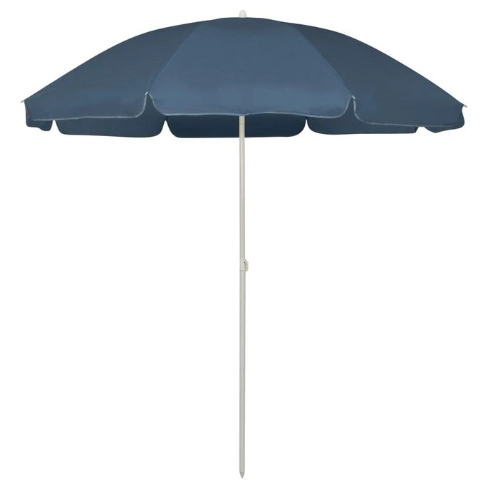 Parasol De Plage Bleu 240 Cm 2
