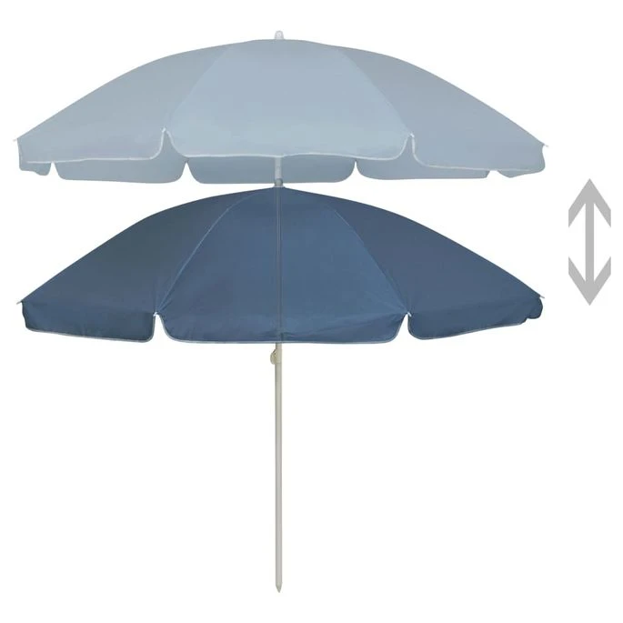 Parasol De Plage Bleu 240 Cm 2 – Image 3