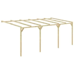 Pergola à Appentis 6 X 3 X 2,1 M Bois
