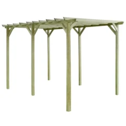 Pergola De Jardin 4 X 2 X 2 M Bois De Pin Imprégné