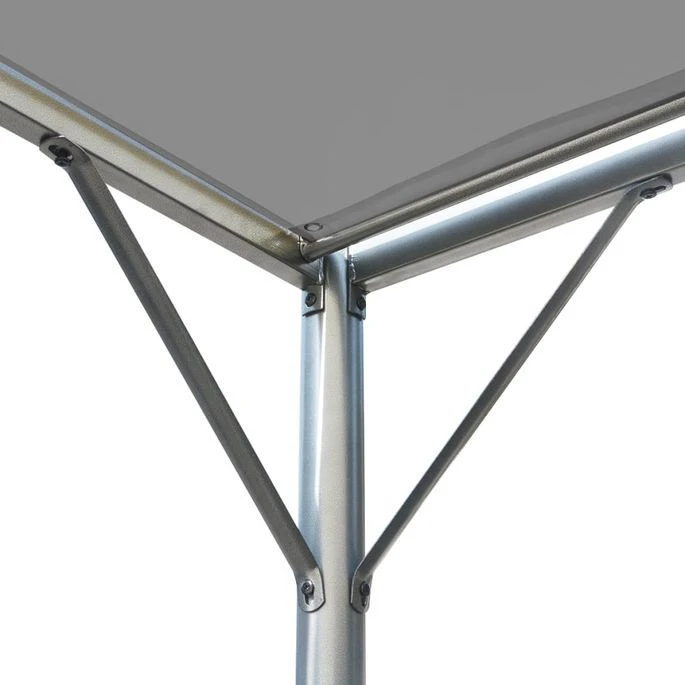 Pergola De Jardin Et Toit Rétractable 300x300x225 Cm Anthracite – Image 6