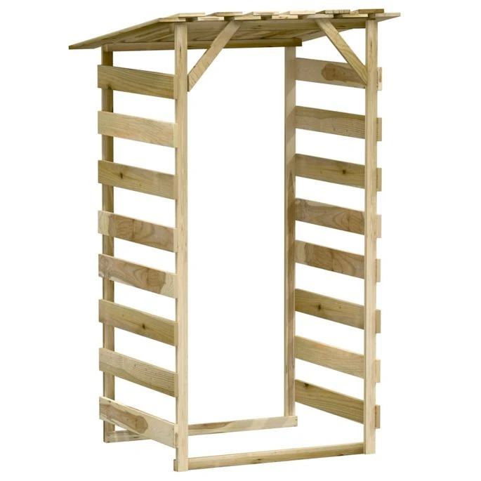 Pergolas Avec Toits 3 Pcs 100x90x200 Cm Bois De Pin Imprégné – Image 3