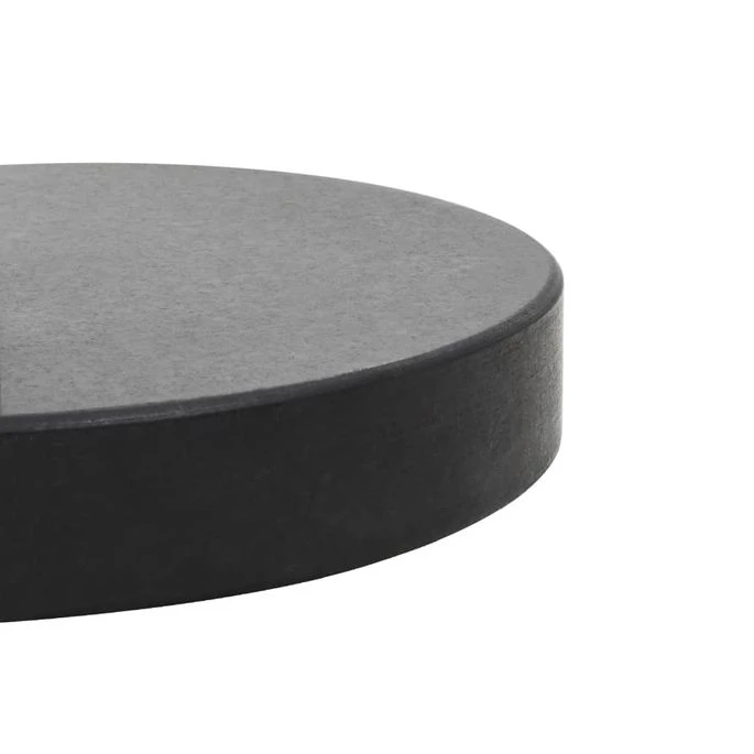Socle De Parasol Granite 30 Kg Rond Noir 2 – Image 5